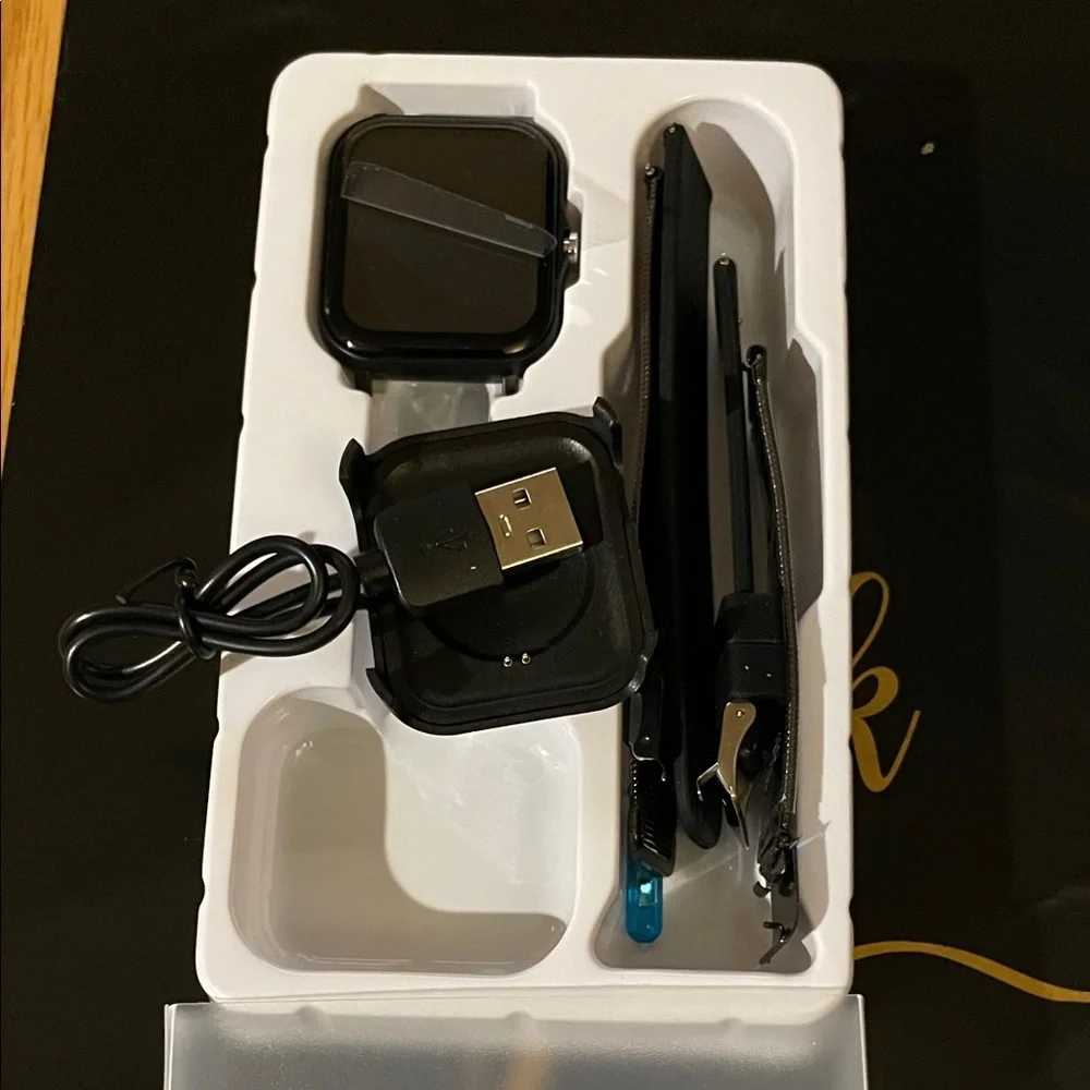 Black Smart Watch for Men